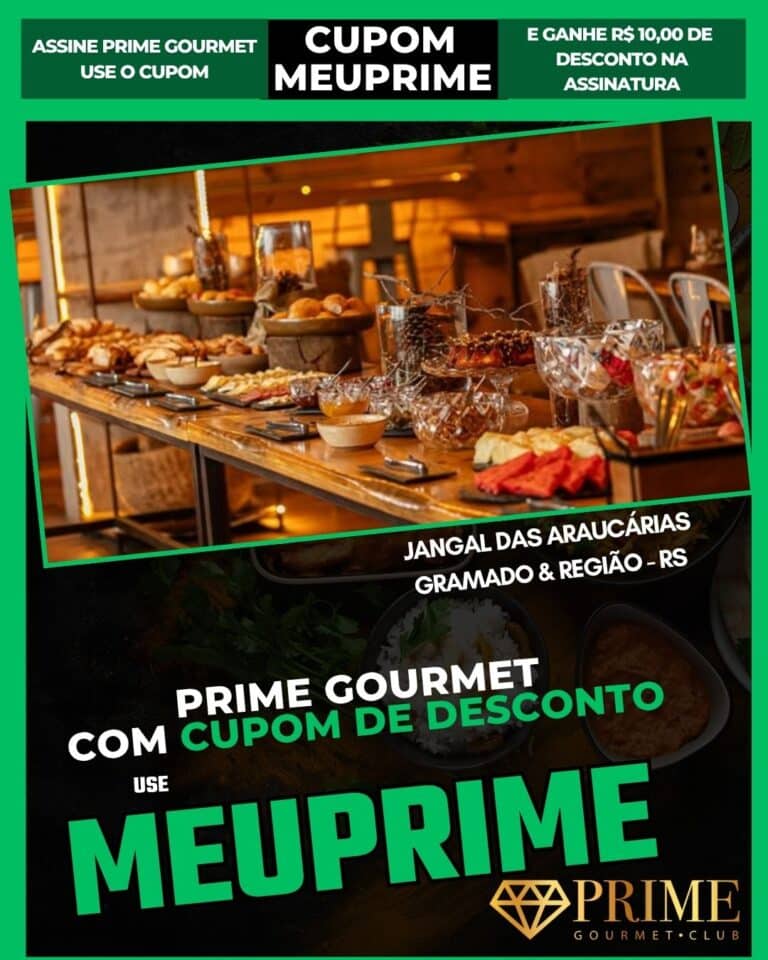 cupom prime gourmet gramado