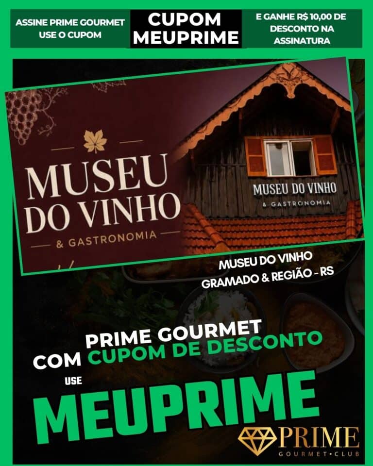 cupom prime gourmet gramado