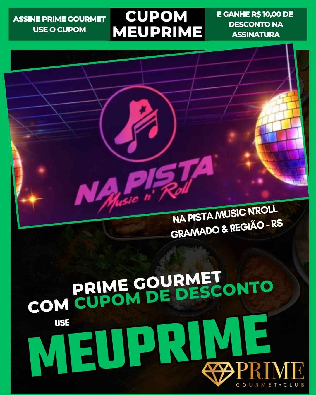 Promoção Prime Gourmet com cupom MEUPRIME