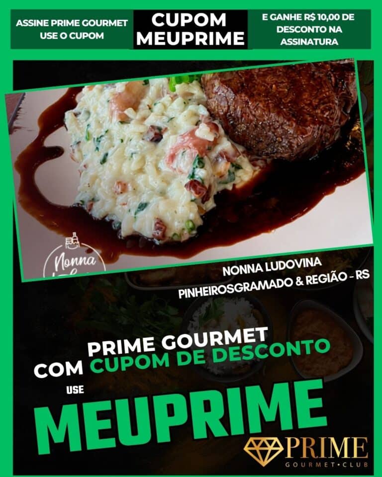 cupom prime gourmet gramado