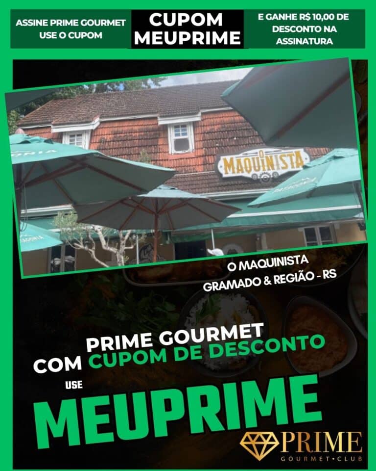 cupom prime gourmet gramado