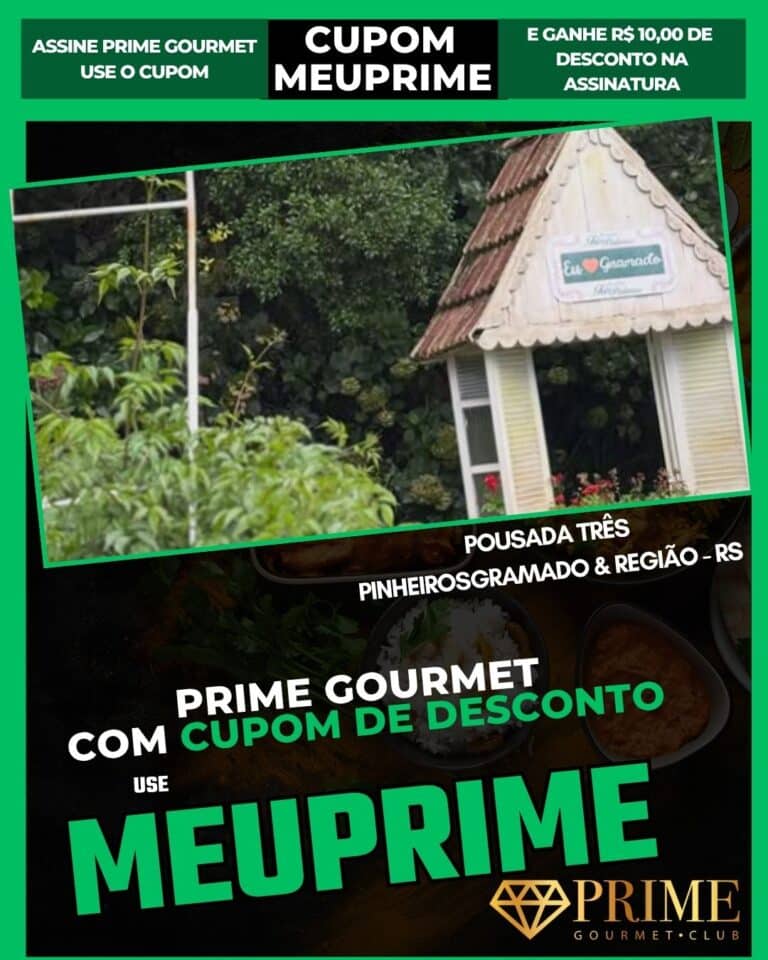 cupom prime gourmet gramado