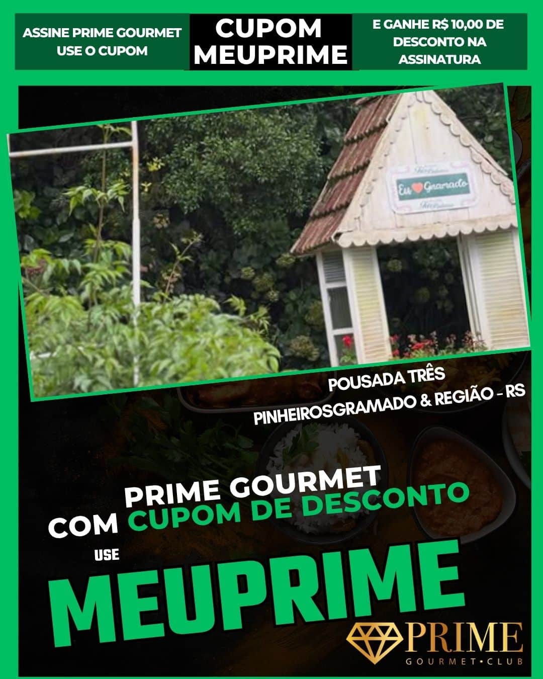 Promoção Prime Gourmet com cupom MeuPrime