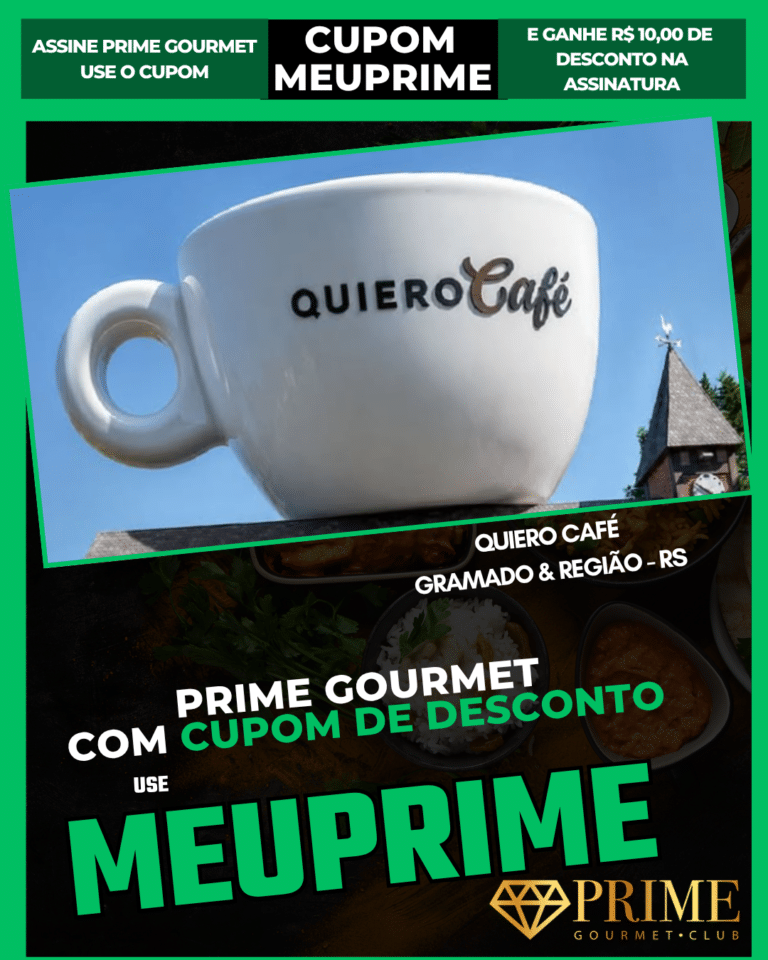 cupom prime gourmet gramado