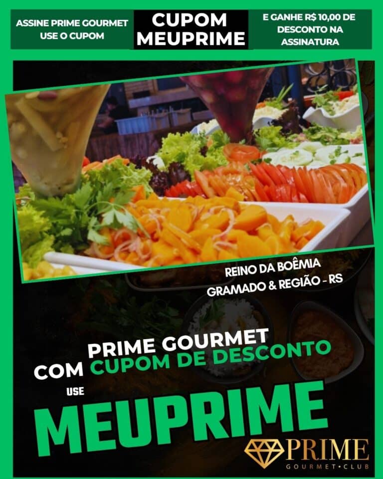 cupom prime gourmet gramado