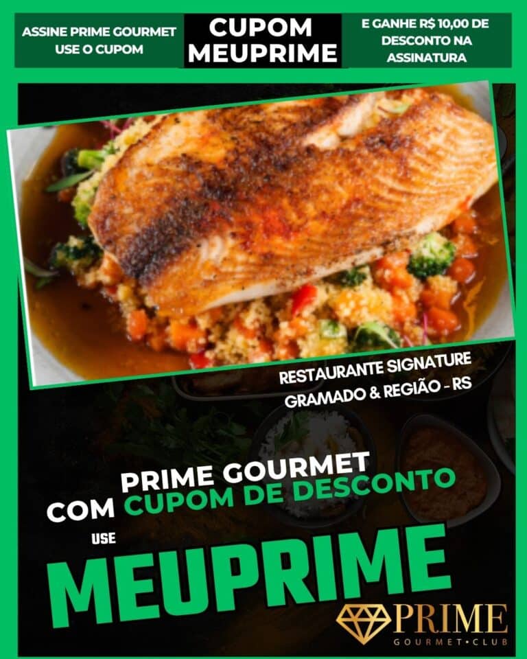 cupom prime gourmet gramado