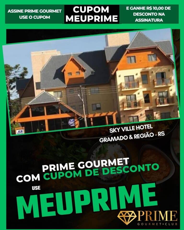 cupom prime gourmet gramado