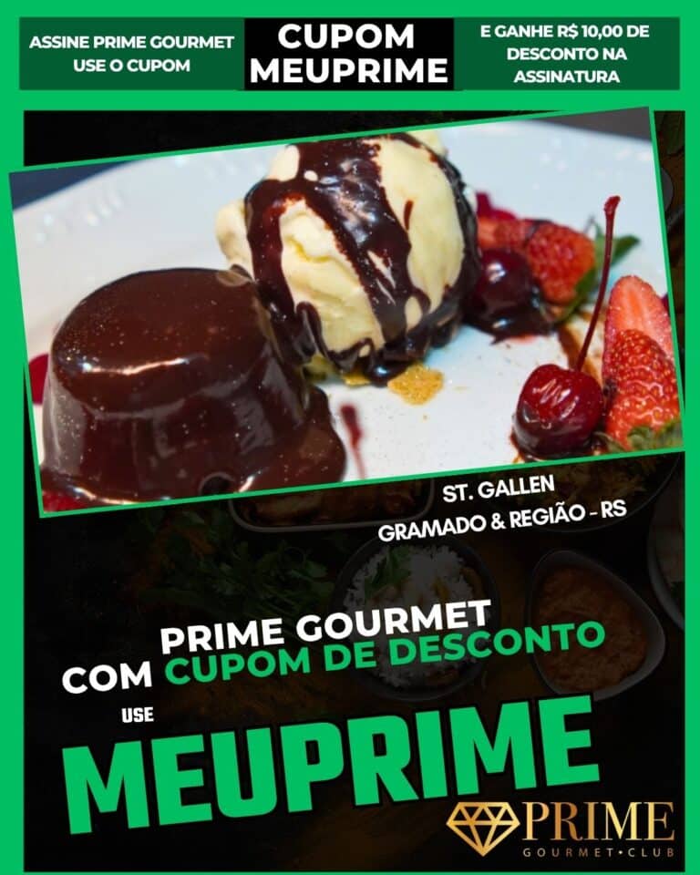 cupom prime gourmet gramado