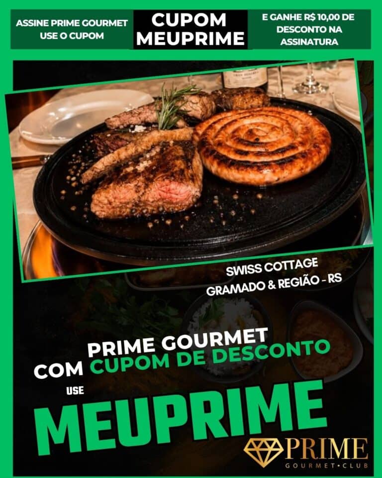 cupom prime gourmet gramado