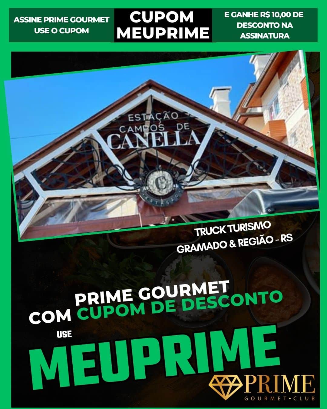 Estação Campos de Canella em Gramado RS