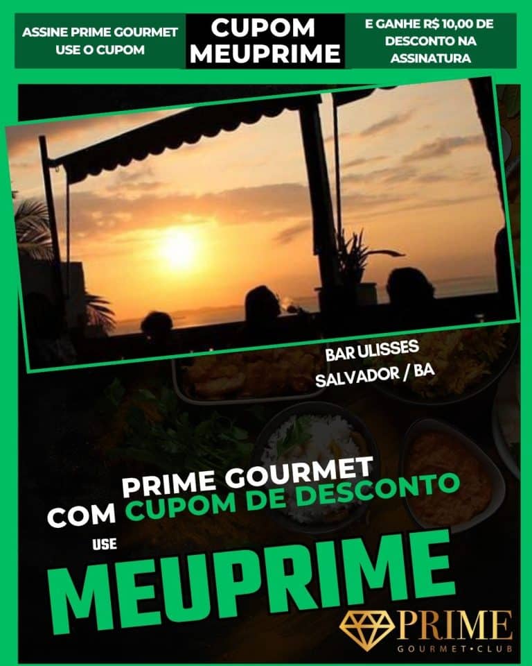 cupom Prime Gourmet Salvador