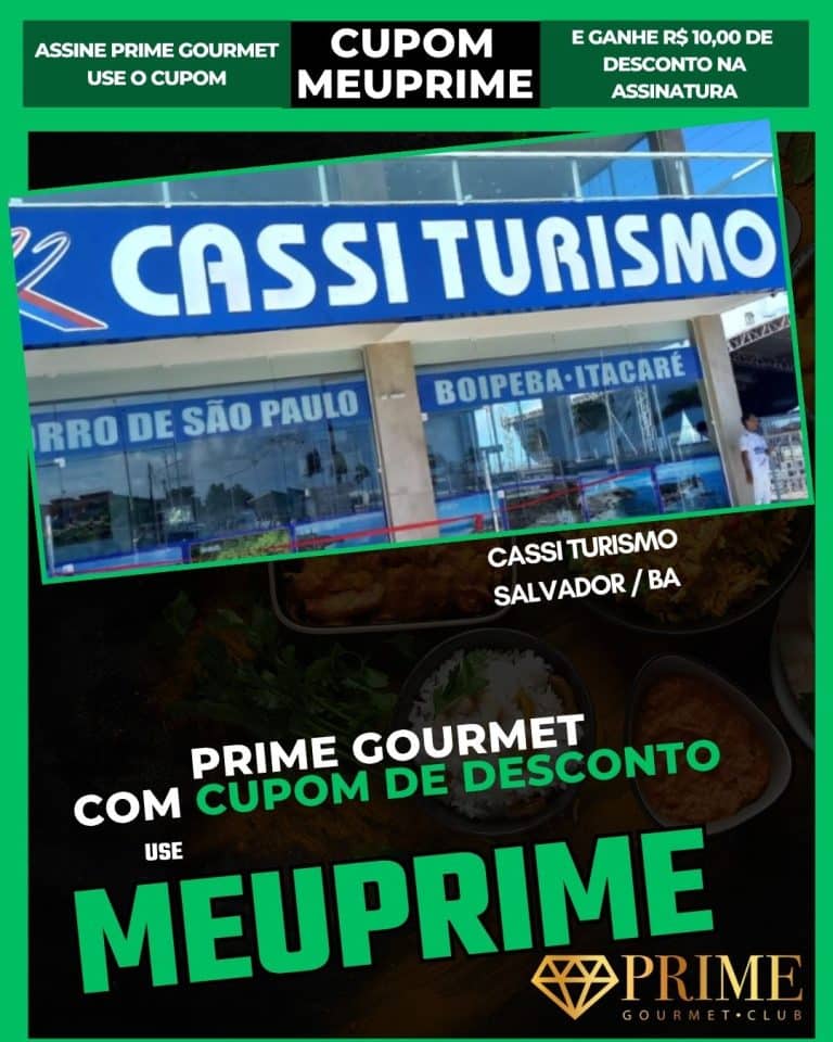 cupom Prime Gourmet Salvador