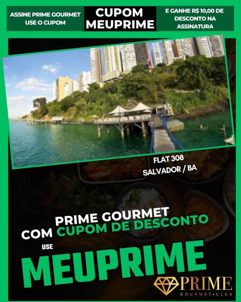 cupom Prime Gourmet Salvador