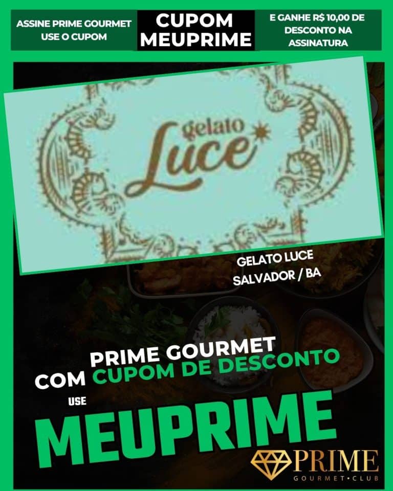 cupom Prime Gourmet Salvador