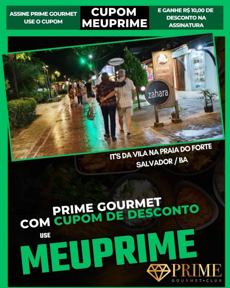 cupom Prime Gourmet Salvador