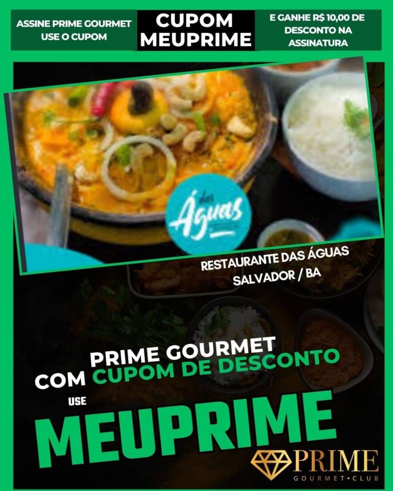 cupom Prime Gourmet Salvador