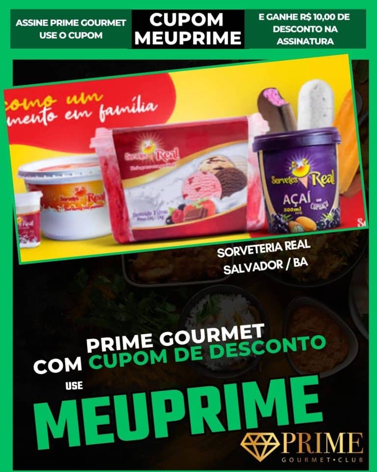 cupom Prime Gourmet Salvador