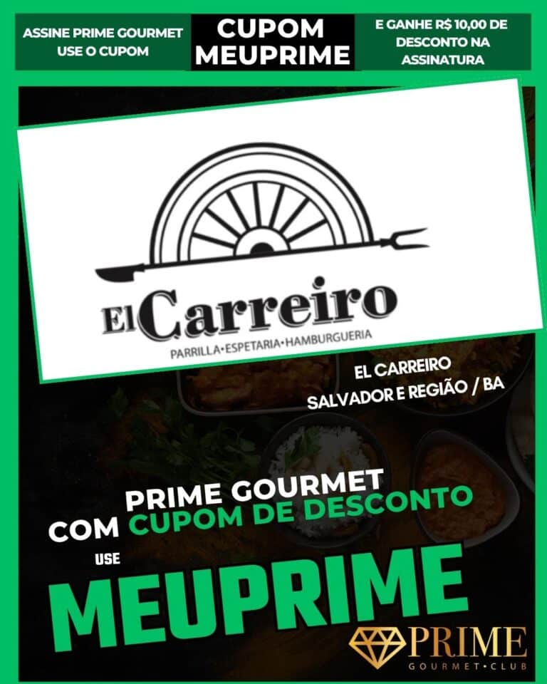 cupom Prime Gourmet Salvador
