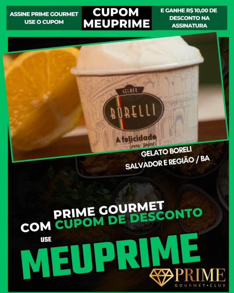 cupom Prime Gourmet Salvador