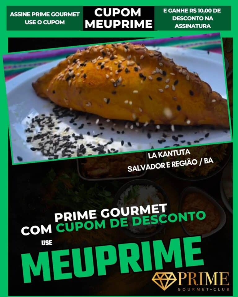 cupom Prime Gourmet Salvador