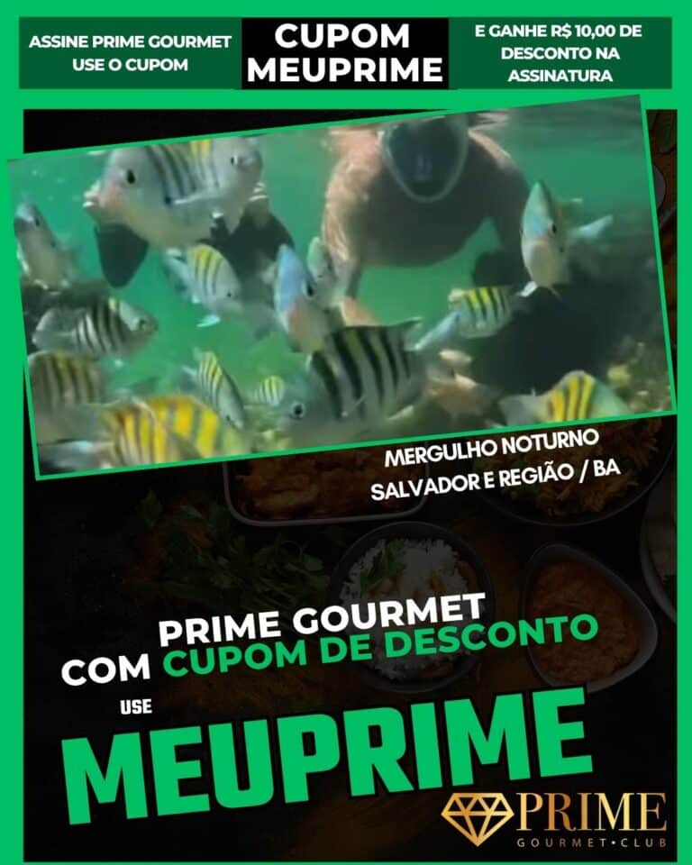 cupom Prime Gourmet Salvador