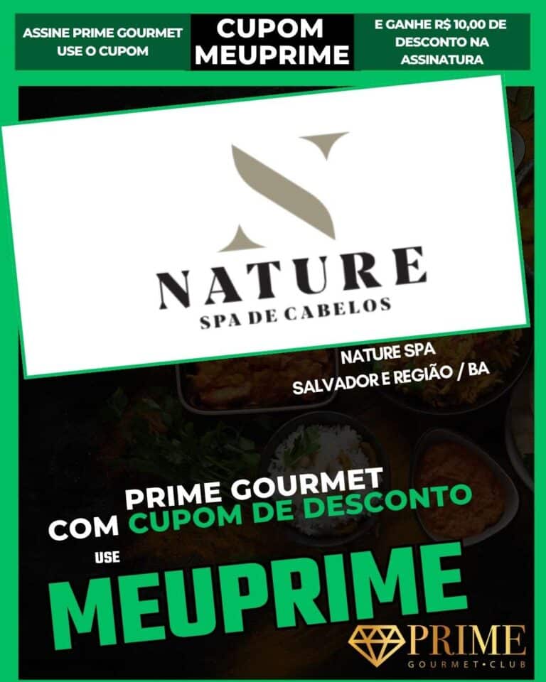 cupom Prime Gourmet Salvador