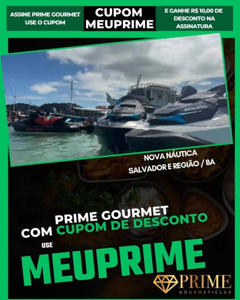 cupom Prime Gourmet Salvador