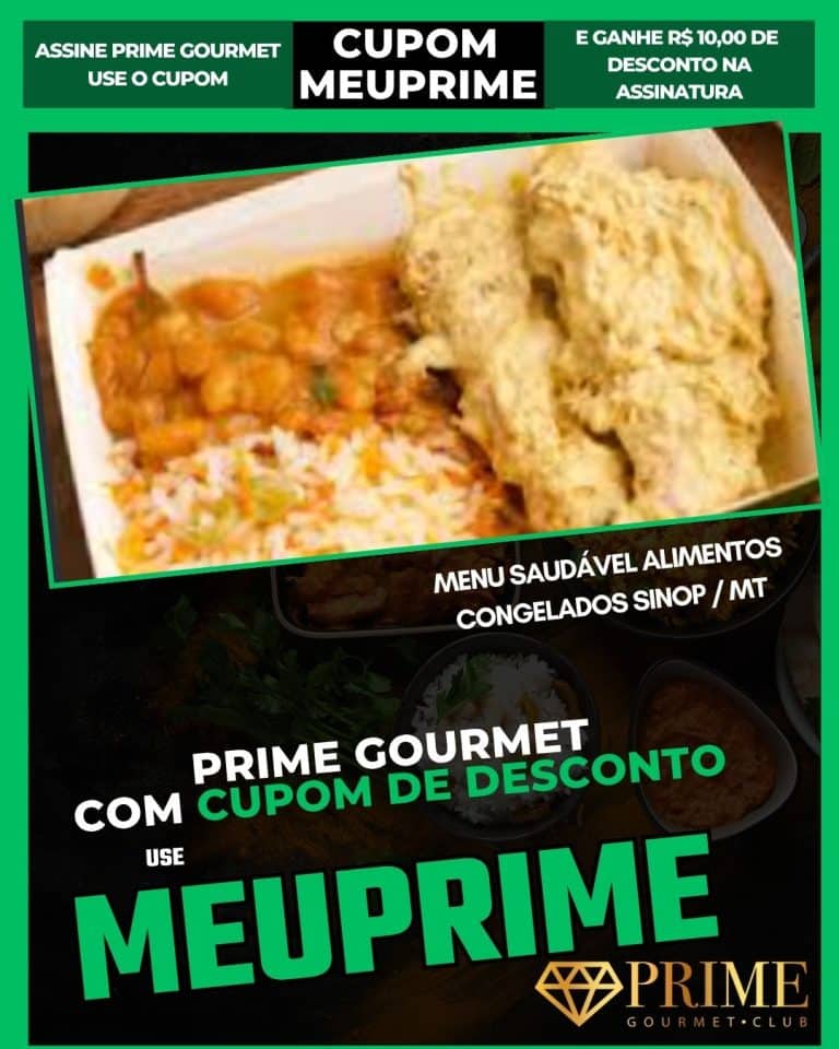 Prime Gourmet Menu Saudável