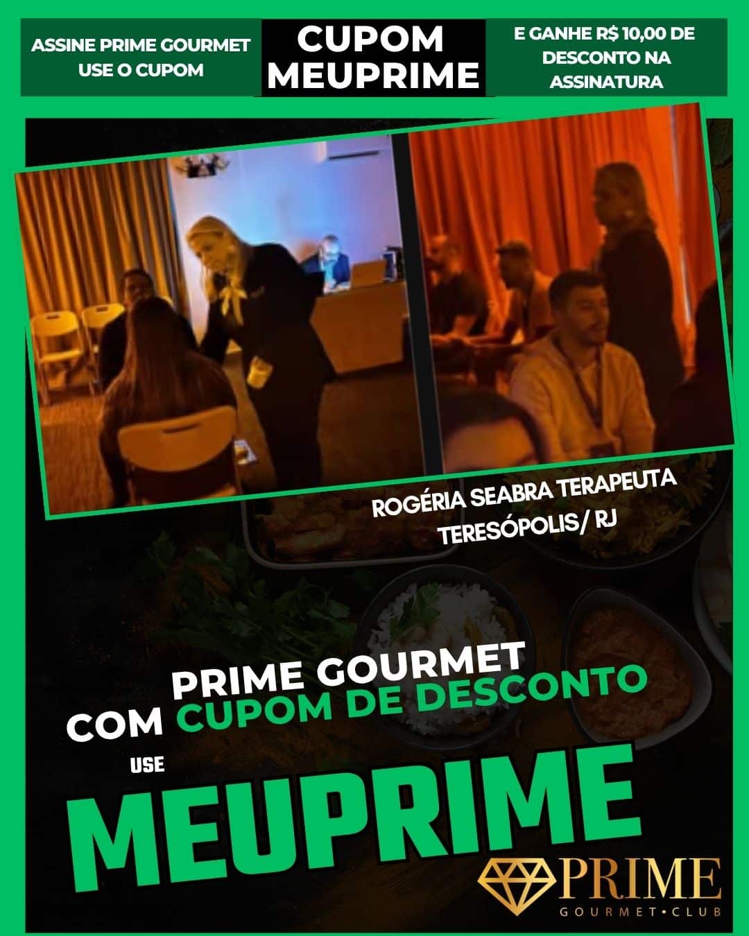 cupom prime gourmet teresópolis rogéria seabra terapeuta