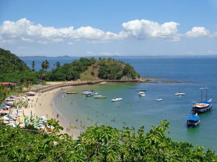 Foto real de Ilha dos Frades