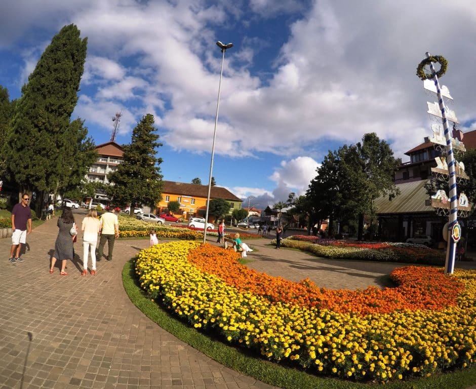 Foto real de Praça das Flores