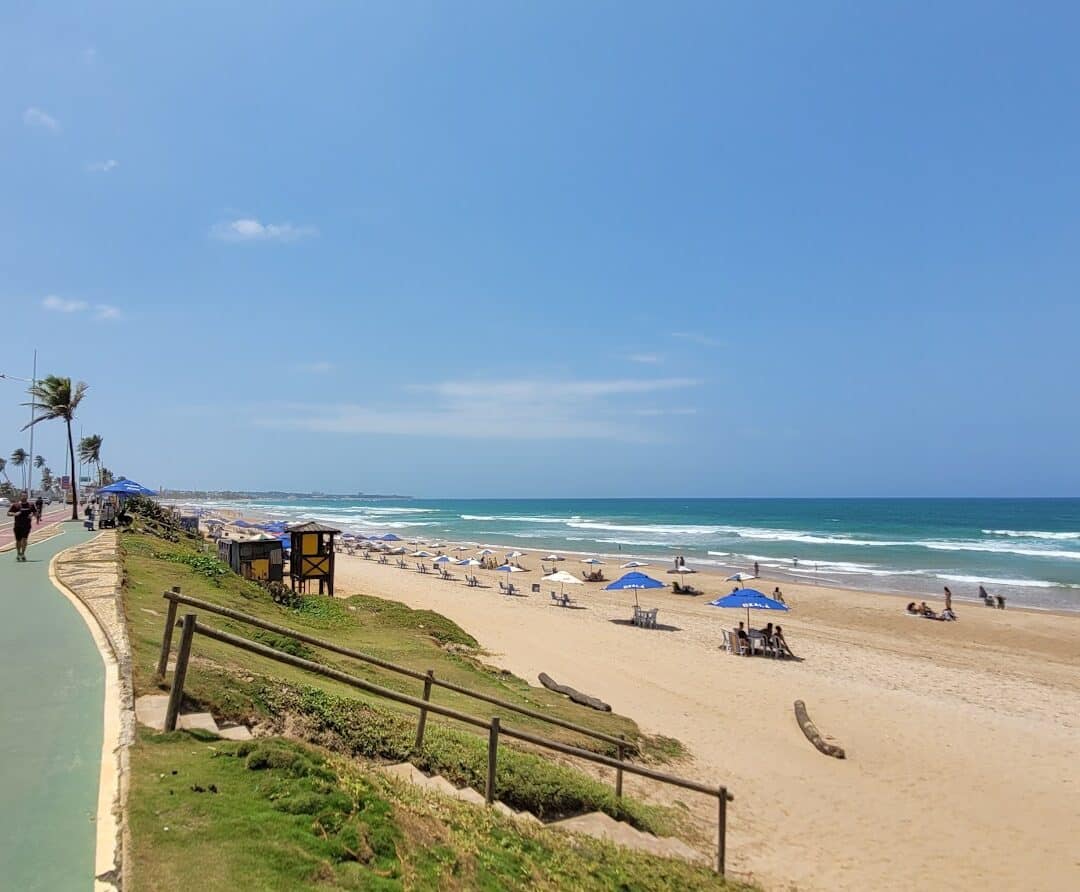 Foto real de Praia de Jaguaribe