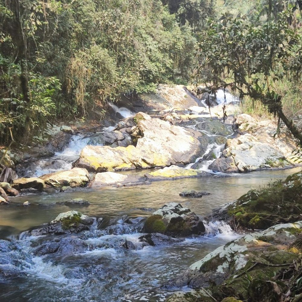 Foto real de Cachoeira Oma Paula