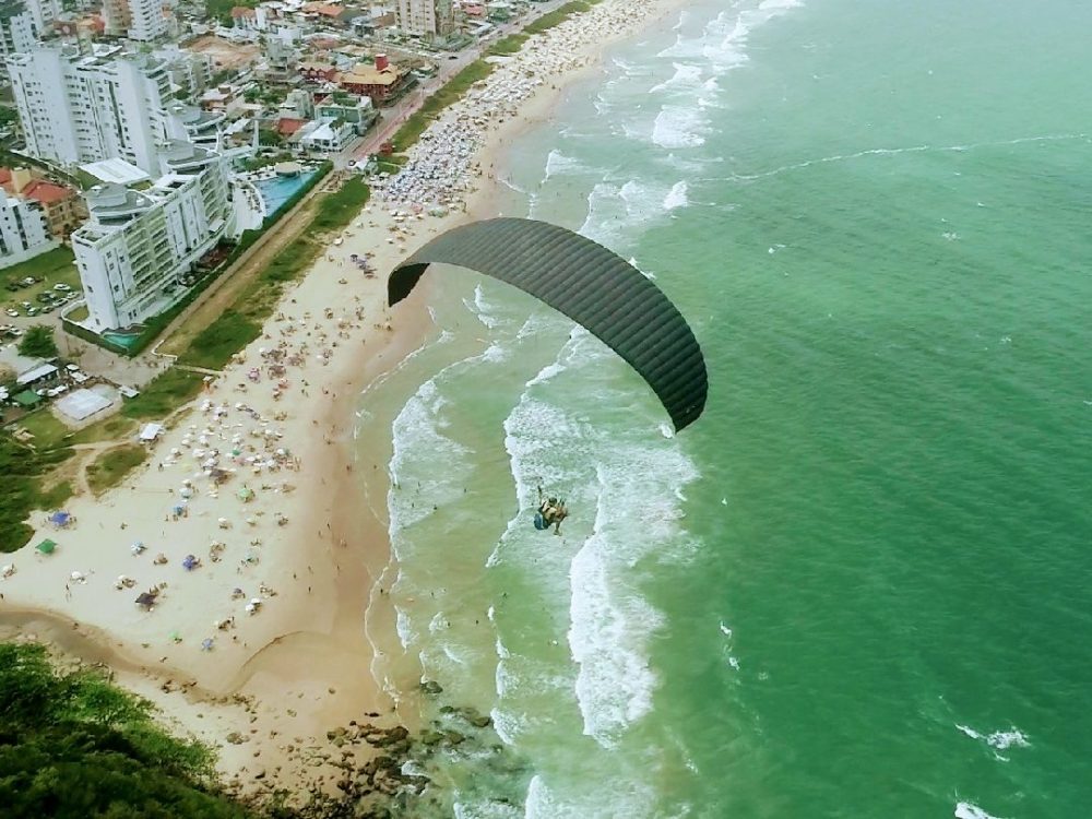 Foto real de Morro do Careca Voos de Parapente