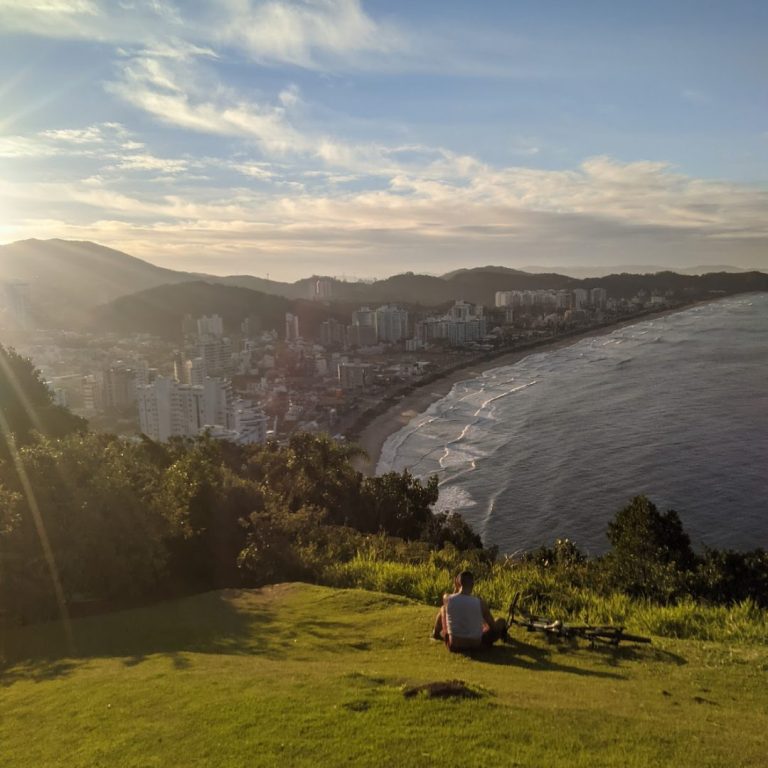 Foto real de Morro do Careca Voos de Parapente