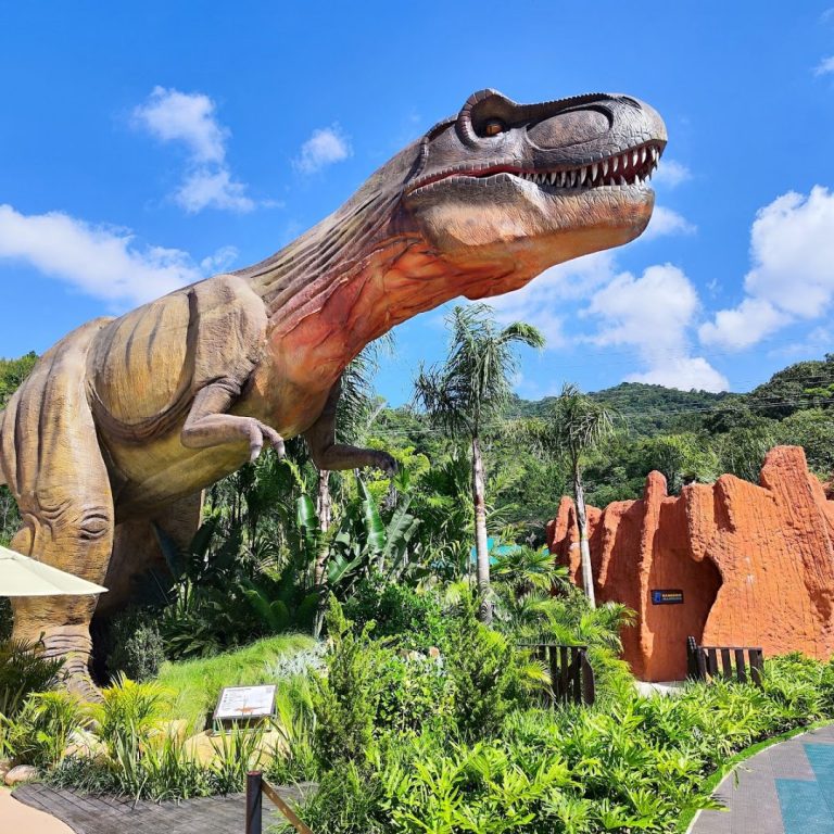 Foto real de Parque dos Dinossauros - Aventura Jurássica - Atração Turística de Balneário Camboriú
