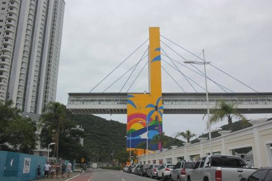 Foto real de Passarela da Barra