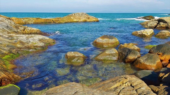 Foto real de Piscina natural Taquaras