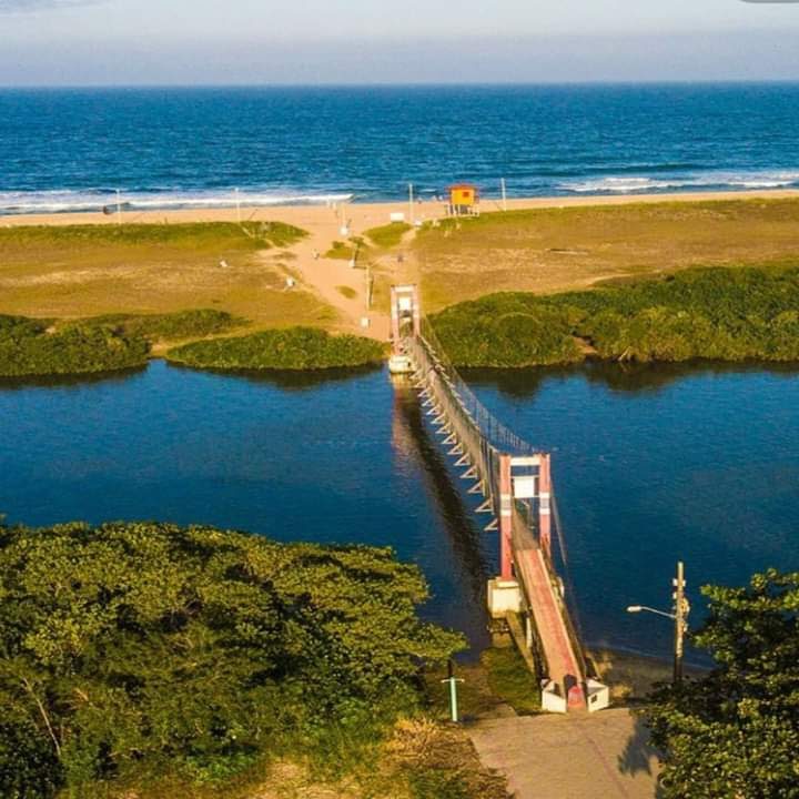Ponte Pênsil Barra do Itapocu