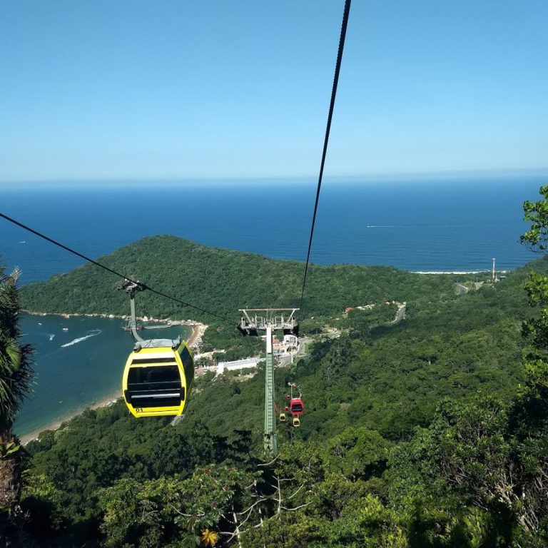 Foto real de Teleférico - Estação 3 (Laranjeiras) Parque Unipraias
