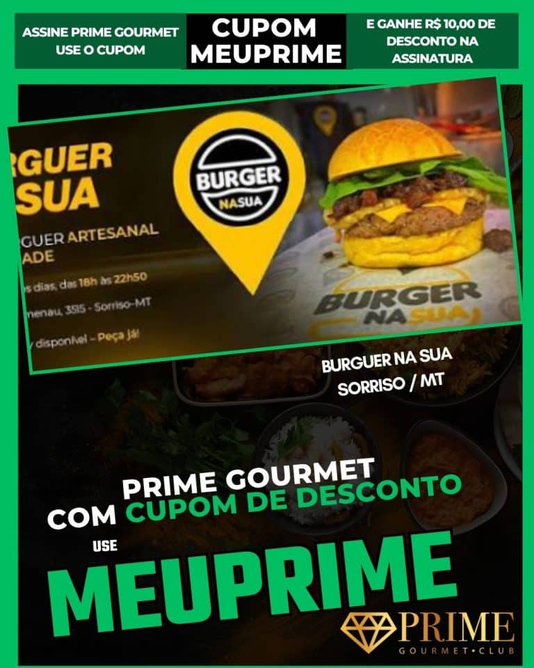 BURGUER NA SUA Sorriso